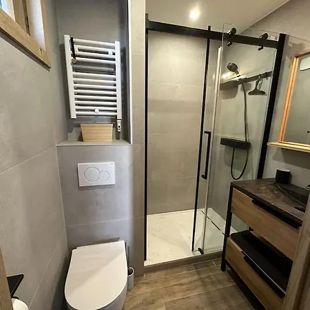 La Montagne 2 Alpes 12 Pers Standing Skis Au Pied アパート レ・デュー・アルプ