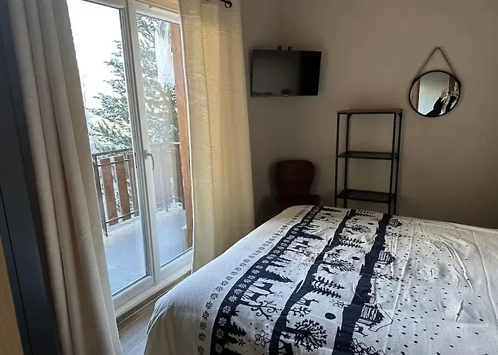 La Montagne 2 Alpes 12 Pers Standing Skis Au Pied *