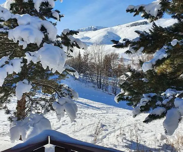 La Montagne 2 Alpes 12 Pers Standing Skis Au Pied